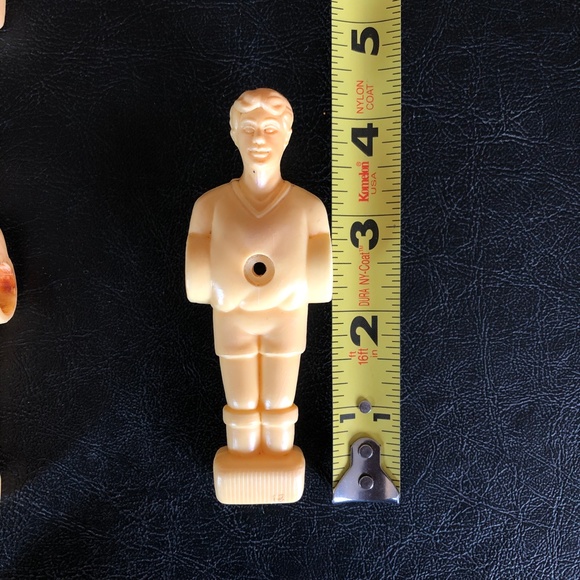 Foosball Soccer Table Games Players 4.25" (0.5" Side Holes) Replacement 26-piece - Picture 8 of 16